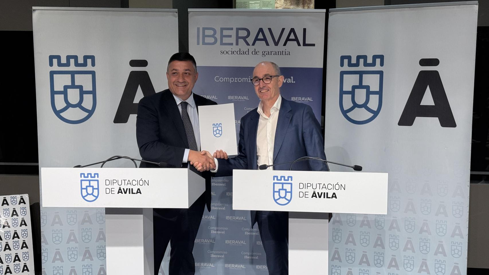 Acuerdo entre Iberaval y la Diputación de Ávila.