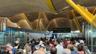 La T4 del aeropuerto de Barajas, principal puente de conexión con América Latina.