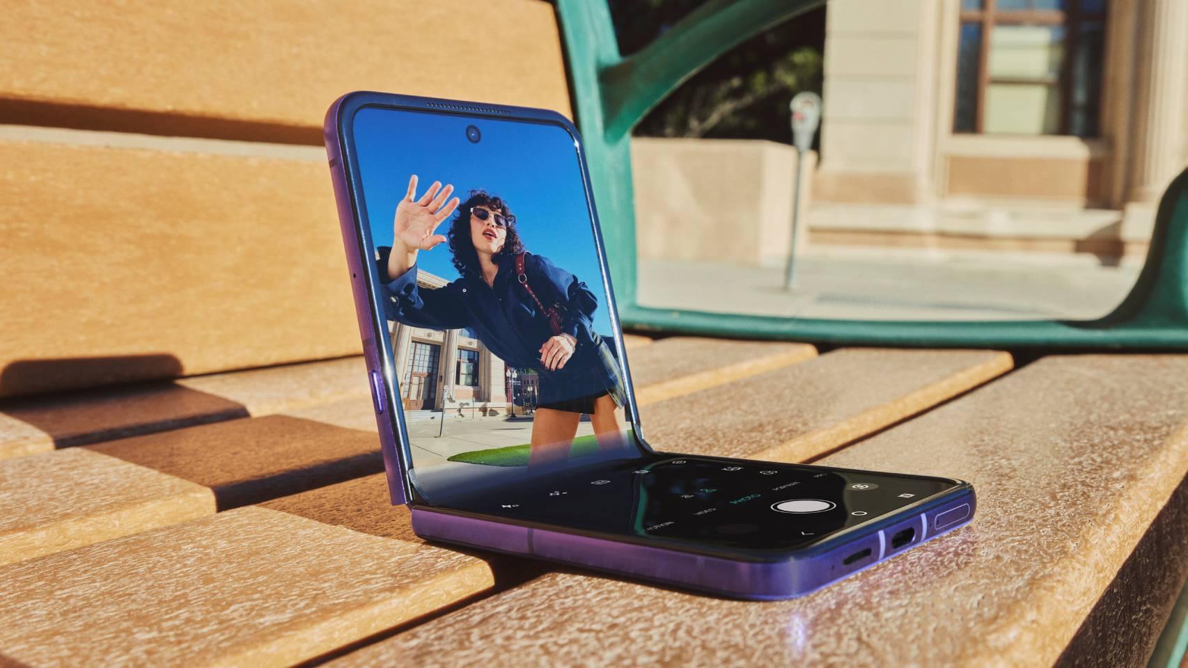 El Motorola razr 70 ultra.