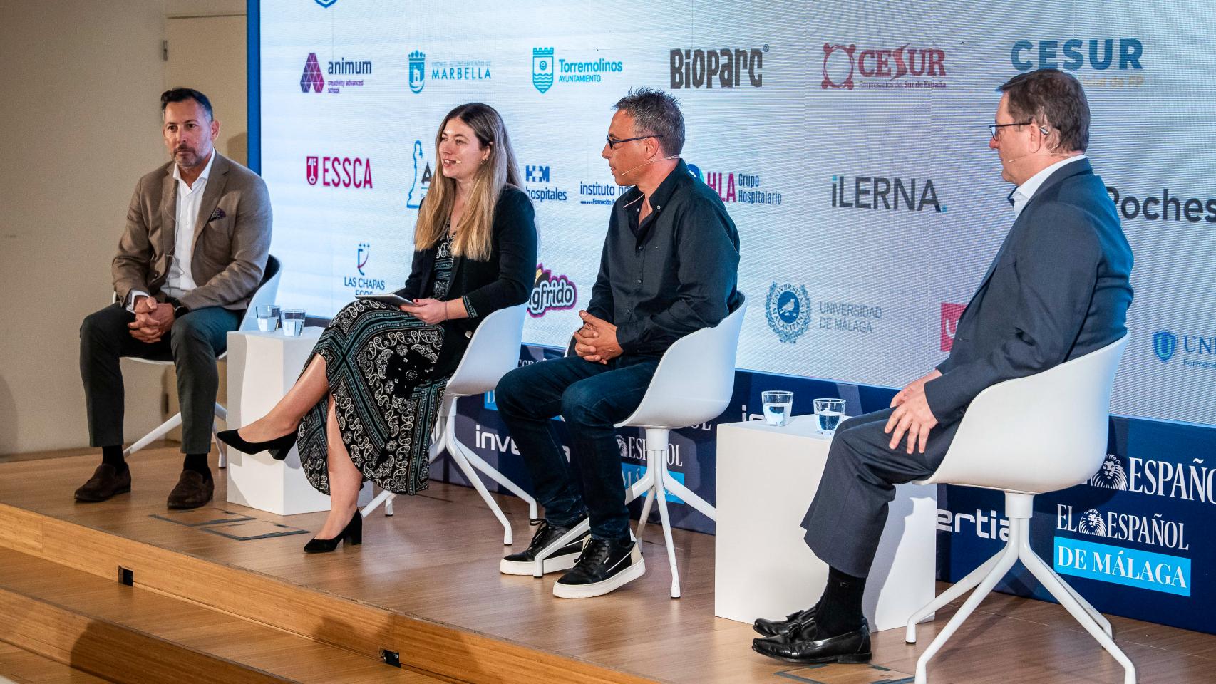 Los ponentes de la mesa redonda 'Formación para reimpulsar el mundo rural'.
