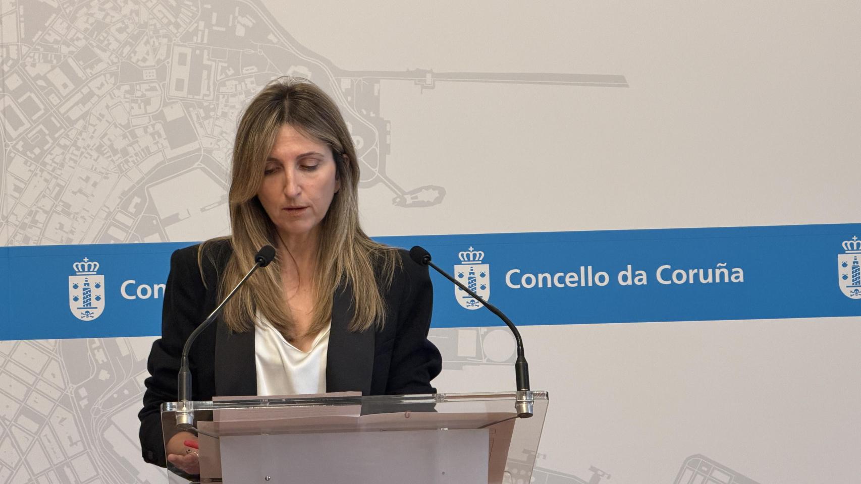 Nereira Canosa en la presentación de la programacion.