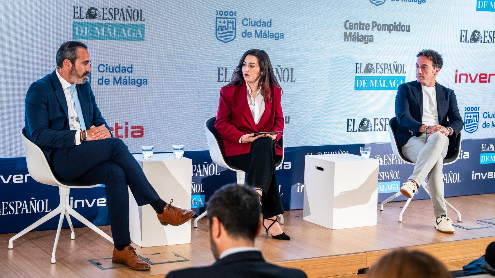 Antonio Gómez, director del grado de Gestión de Negocios Deportivos de Les Roches y Diego Avelino, director del Máster de Gestión Deportiva de la Universidad Europea de Andalucía.