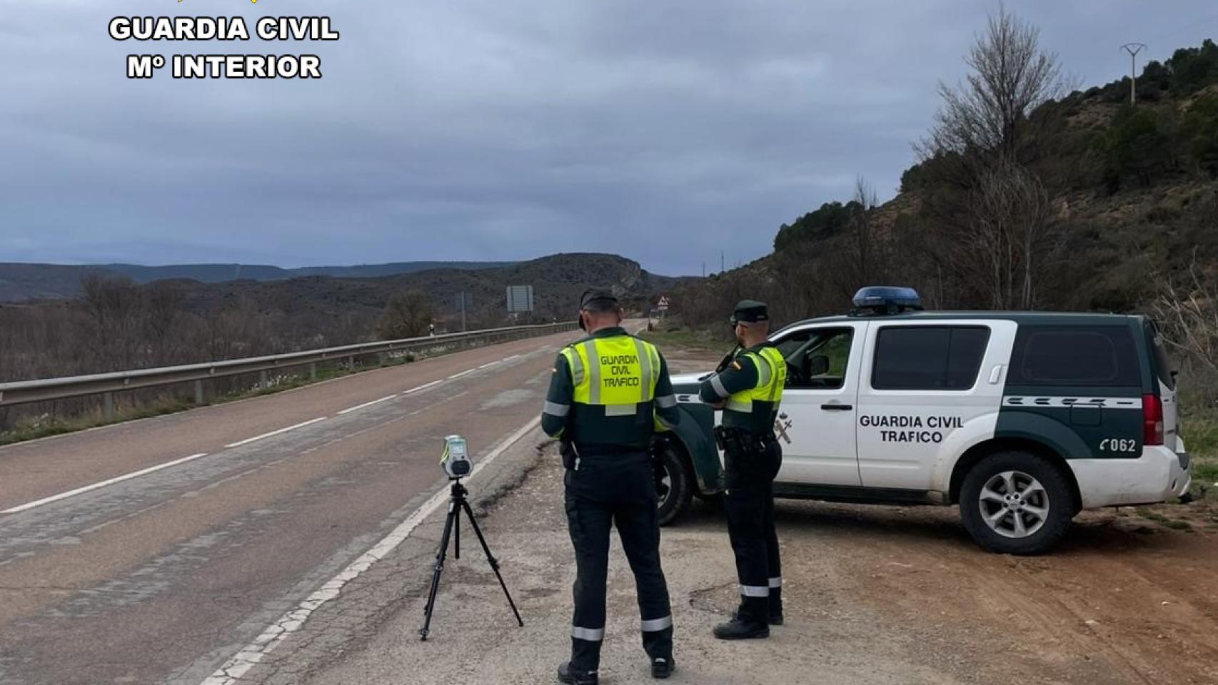 Control de velocidad en Teruel