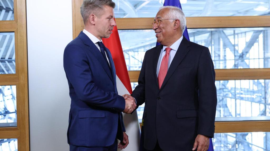 Péter Magyar se reúne con António Costa en Bruselas