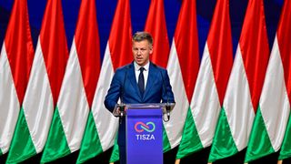 Péter Magyar, líder del partido Tisza, ganador de las elecciones de Hungría