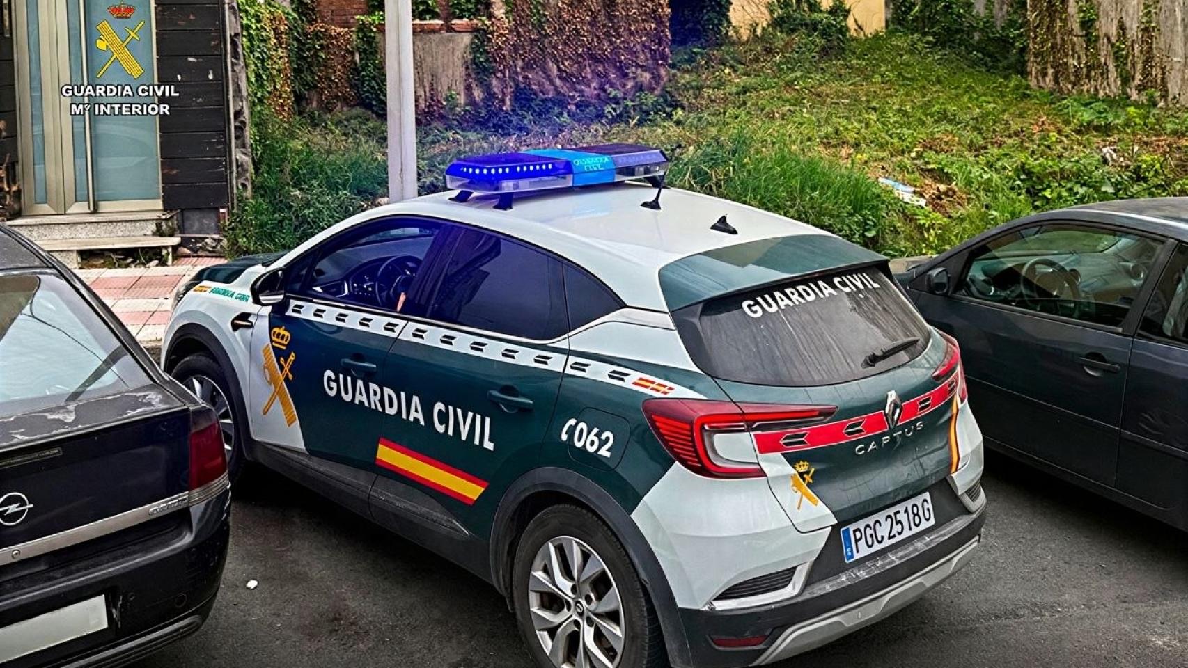 Vehículo de la Guardia Civil.