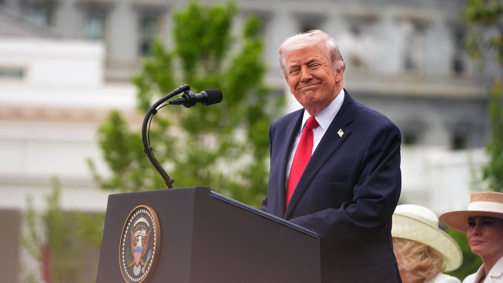 El presidente de EEUU, Donald Trump.