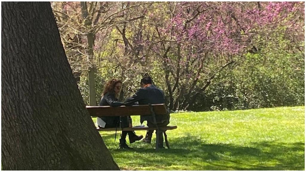 Personas en el Parque El Capricho