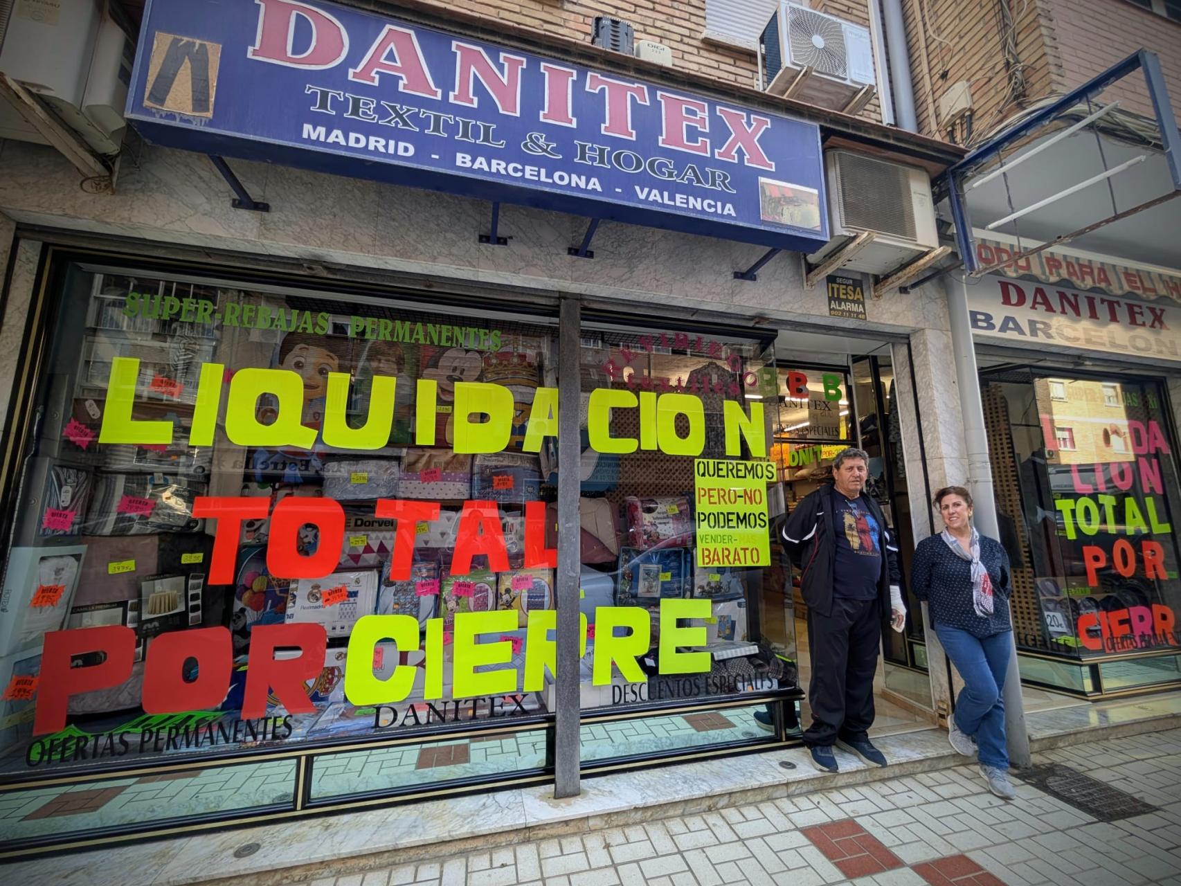 Una imagen de los dos dueños de Danitex.