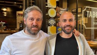 Xalo y Chisco, propietarios de Taberna da Galera