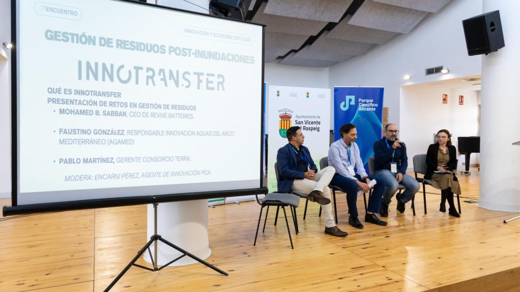La sesión de Innotransfer que se organizó en Sant Vicent del Raspeig.