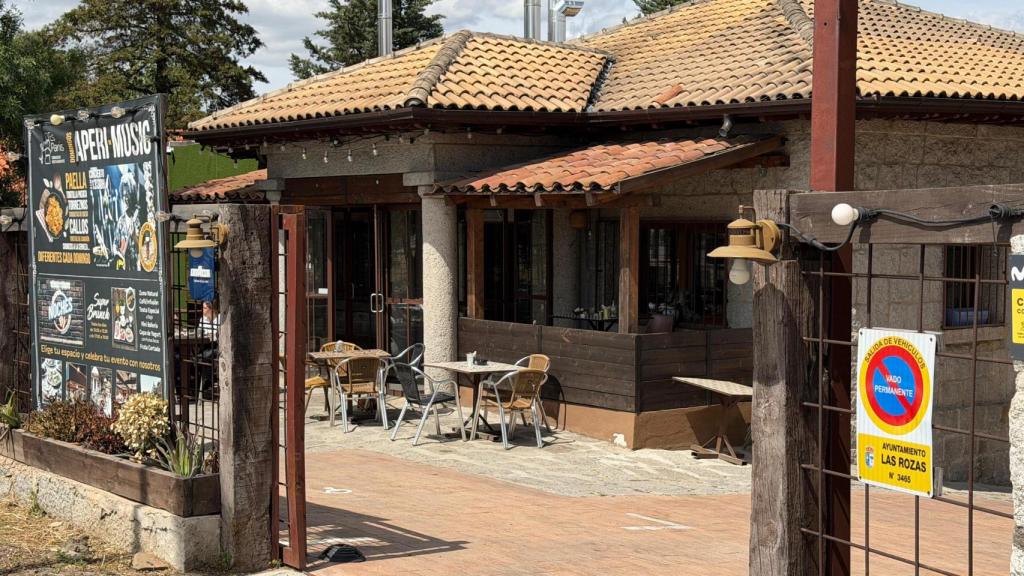 Entrada al restaurante.