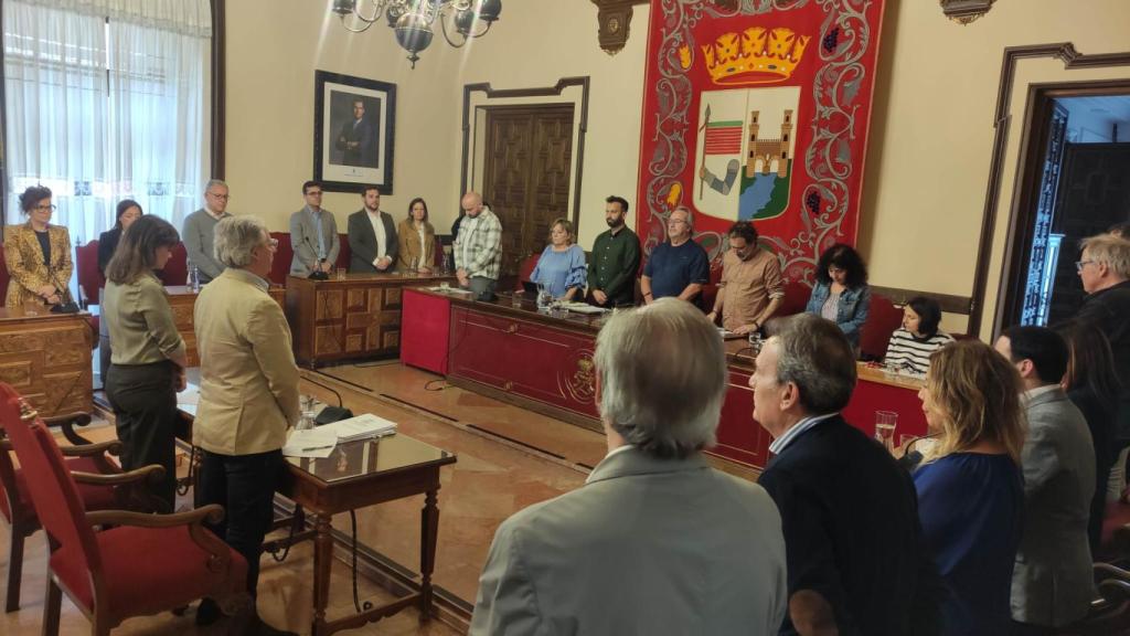 Pleno en el Ayuntamiento de Zamora