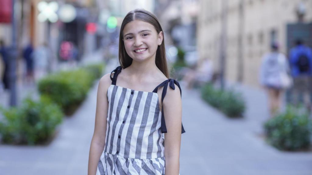 Valentina Tárraga Quesada, despide este viernes su mandato como Bellea del Foc infantil.