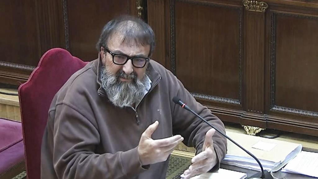 Koldo García, exasesor del exministro José Luis Ábalos, el pasado 30 de abril durante su declaración en el Tribunal Supremo.