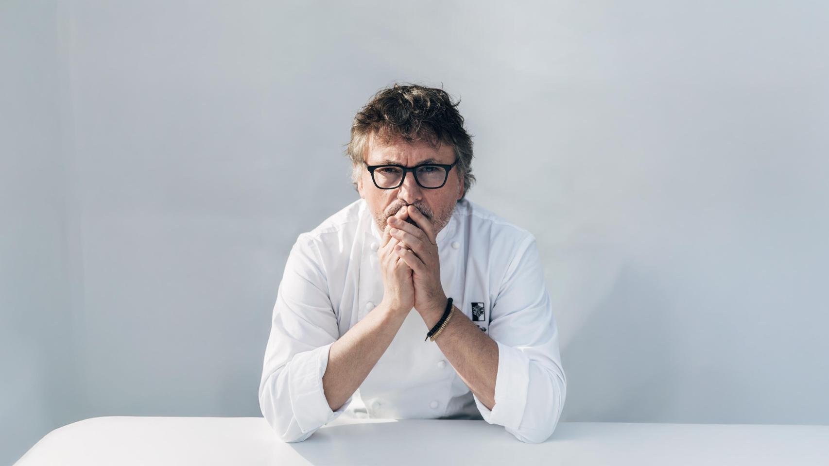 El cocinero Andoni Luis Aduriz, al frente de Mugaritz.