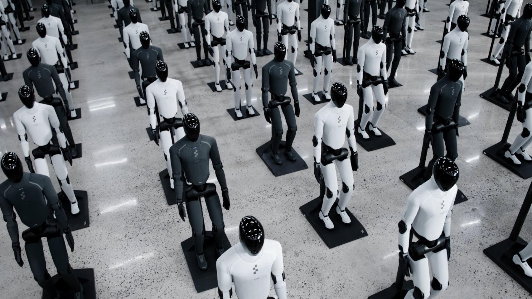 Robots Figure 03 tras salir de fábrica
