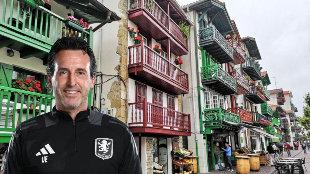 El refugio de Unai Emery en una villa guipuzcoana