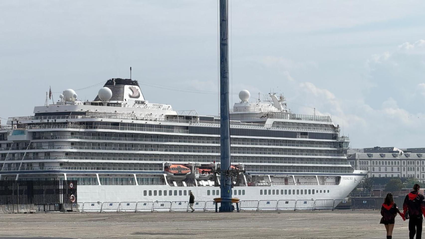 Imagen de uno de los cruceros.