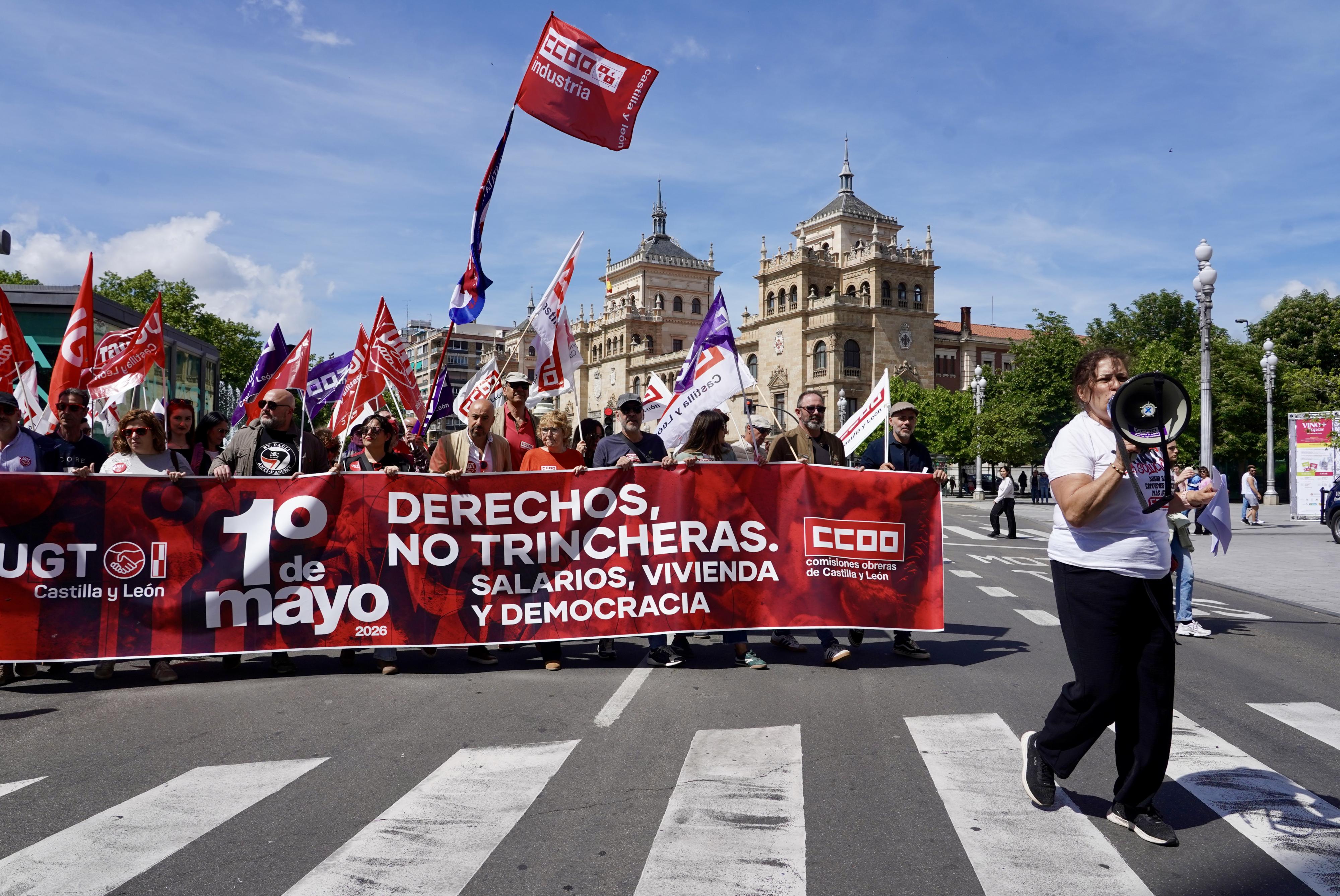 Manifestación del 1 de Mayo en Valladolid