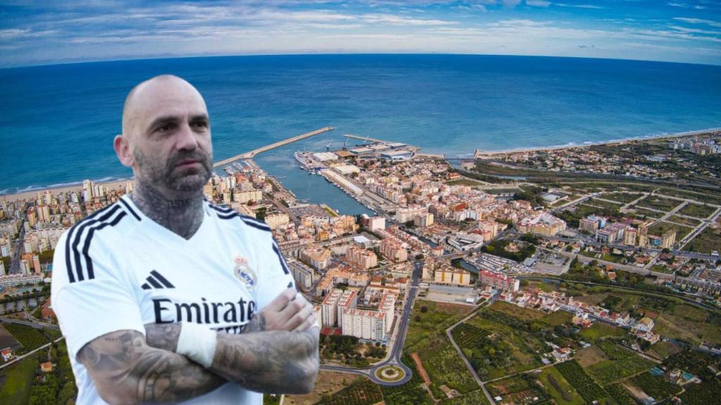 Raúl Bravo, en un fotomontaje.