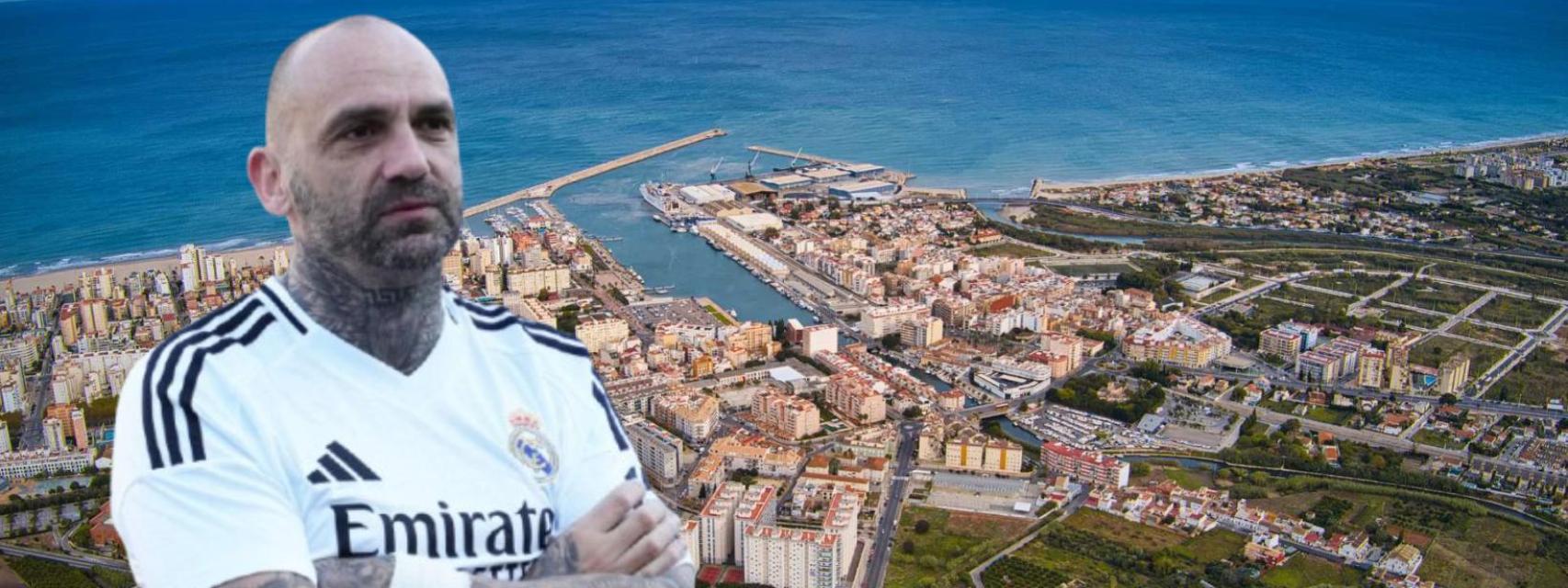 Raúl Bravo, en un fotomontaje.