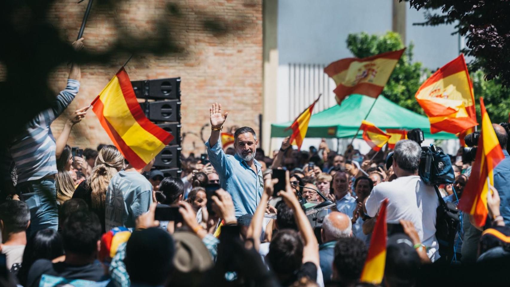 Santiago Abascal. líder nacional de Vox.