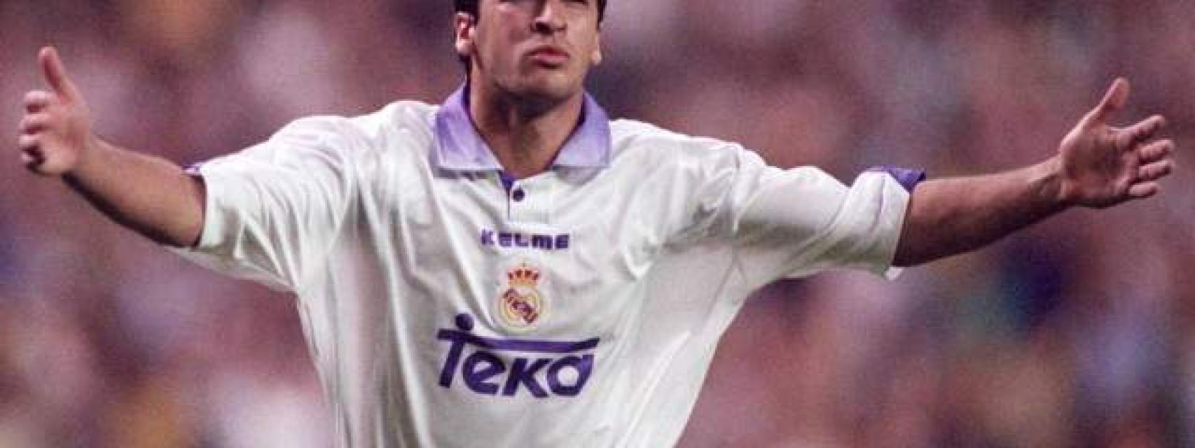 Raúl González, durante su etapa en el Real Madrid.