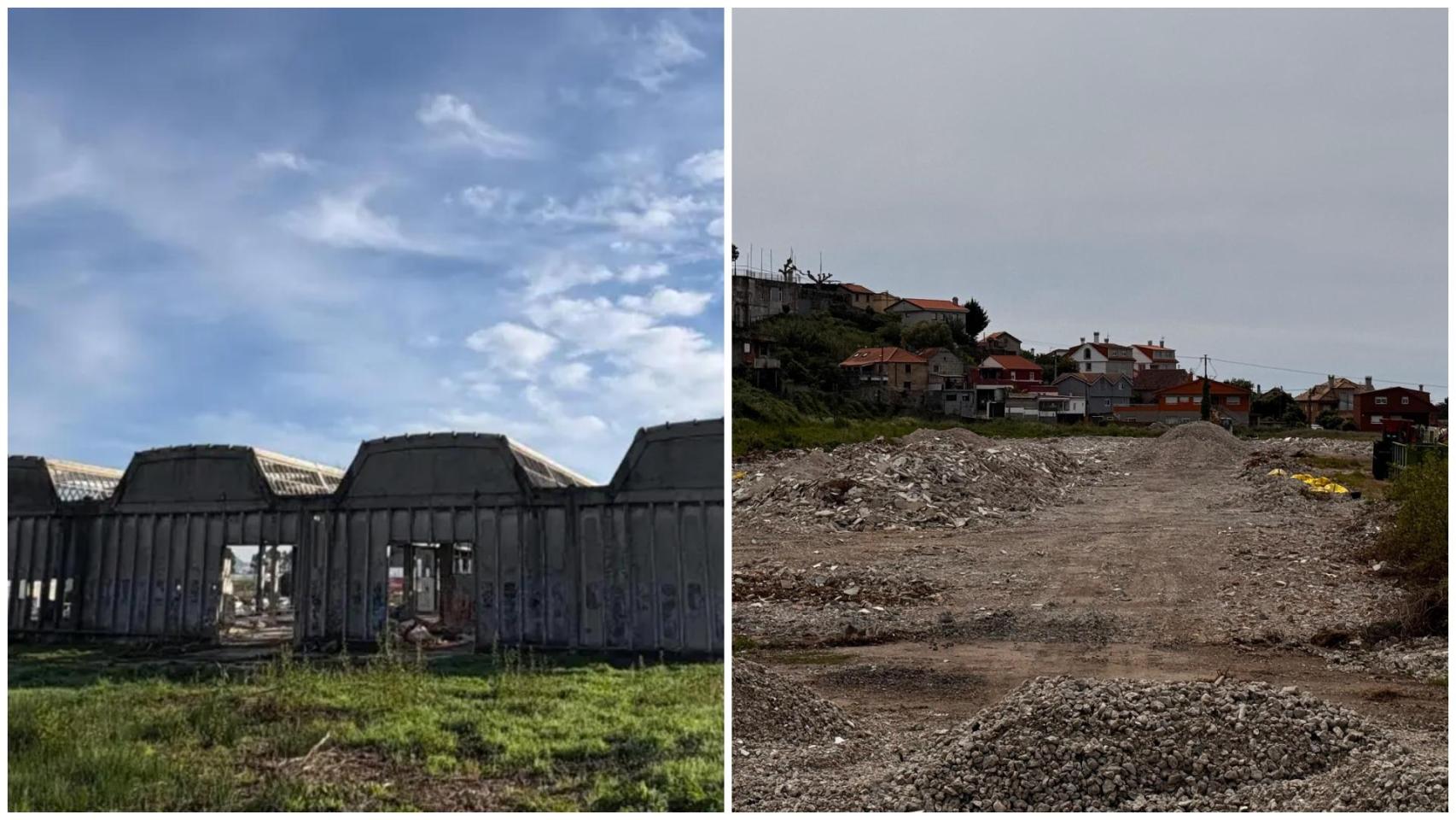 Antigua fábrica de Moahsa y su situación actual