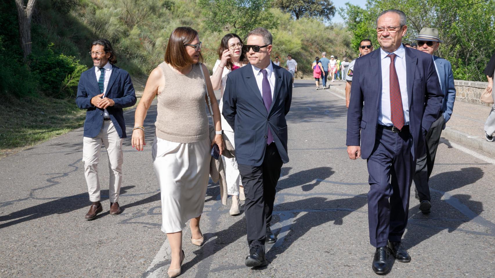 Visita del Gobierno socialista de Castilla-La Mancha a la Romería del Valle de Toledo. Foto: JCCM. 