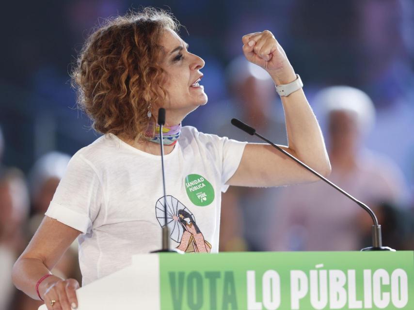 María Jesús Montero en Cártama.