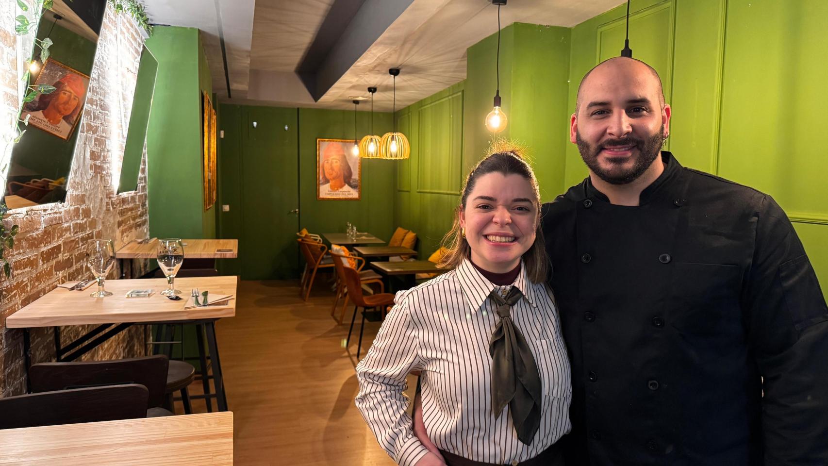 Jeraldine y Francisco, dueños de Team Carpaccio