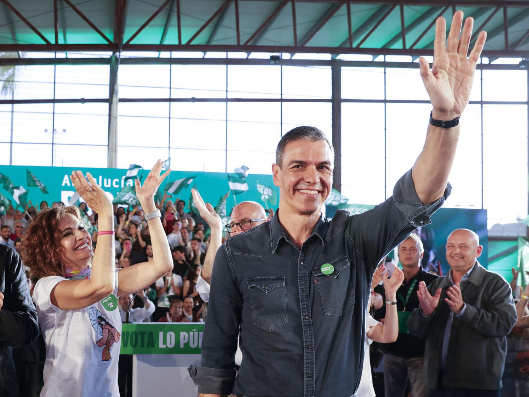 Sánchez intenta salvar a María Jesús Montero haciendo de las andaluzas un plebiscito sobre él: pide gobernar hasta 2035