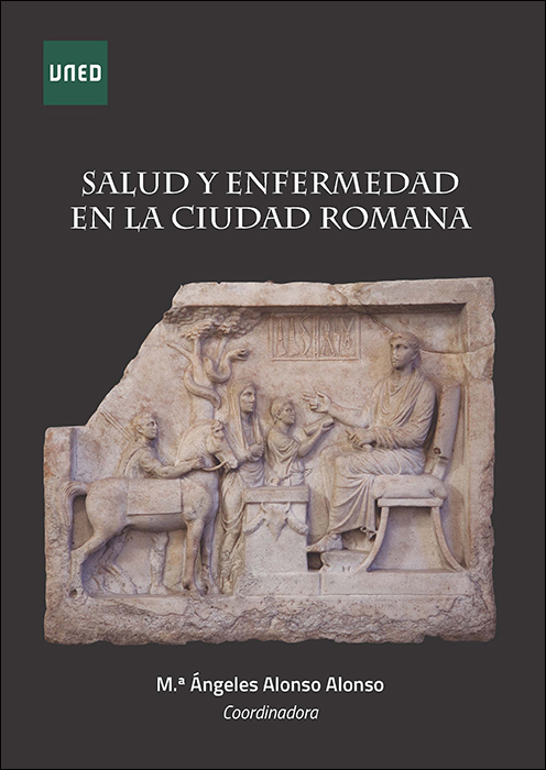 Portada de 'Salud y enfermedad en la ciudad romana'. UNED