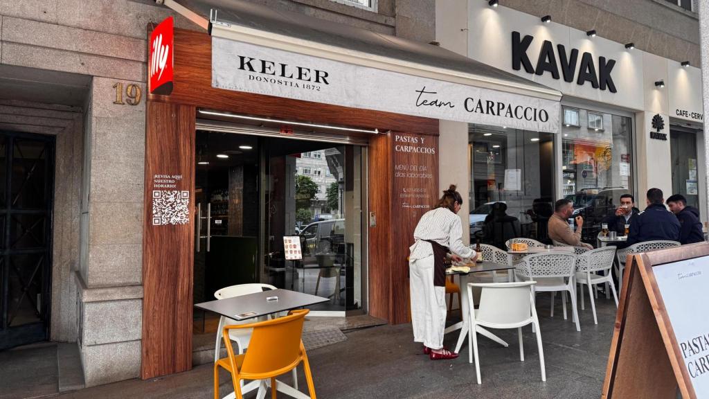Team Carpaccio, en la calle República Argentina de Vigo