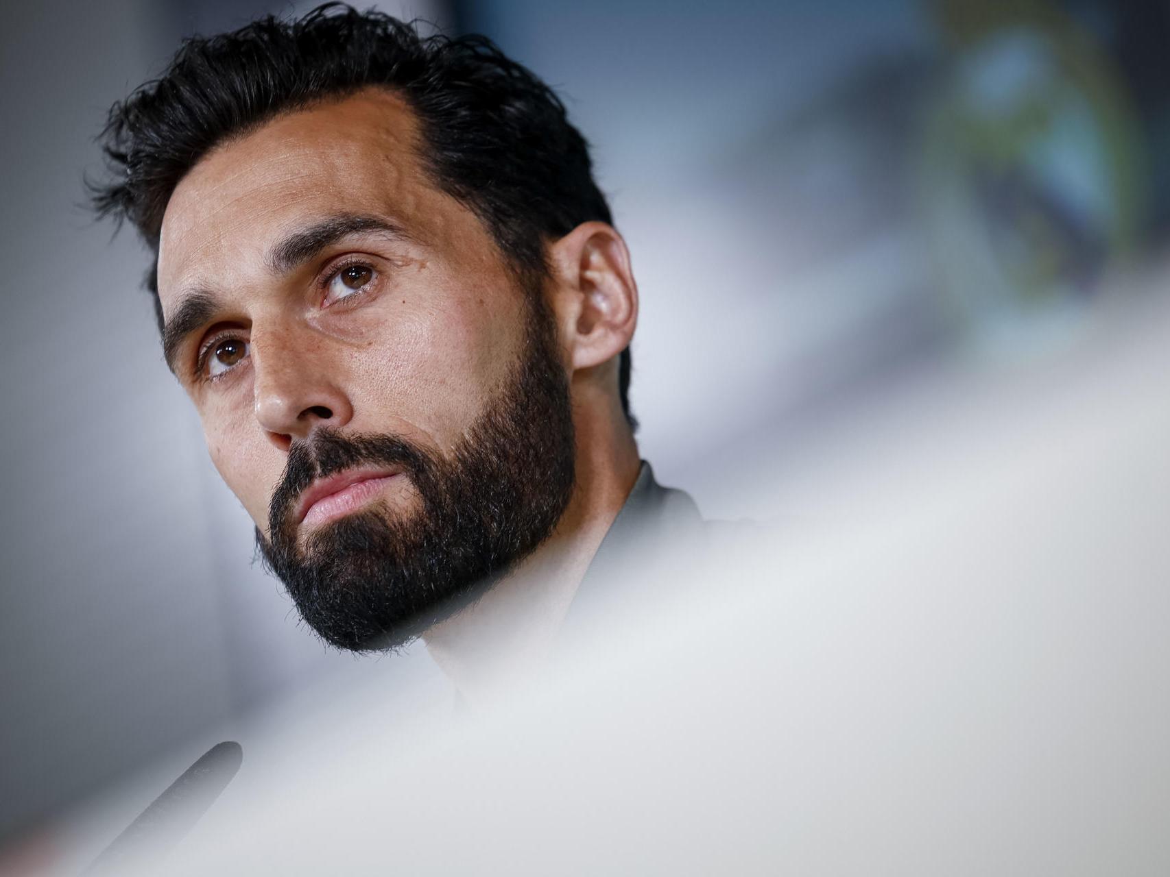 Álvaro Arbeloa, en rueda de prensa