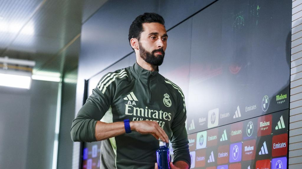 Arbeloa, en rueda de prensa