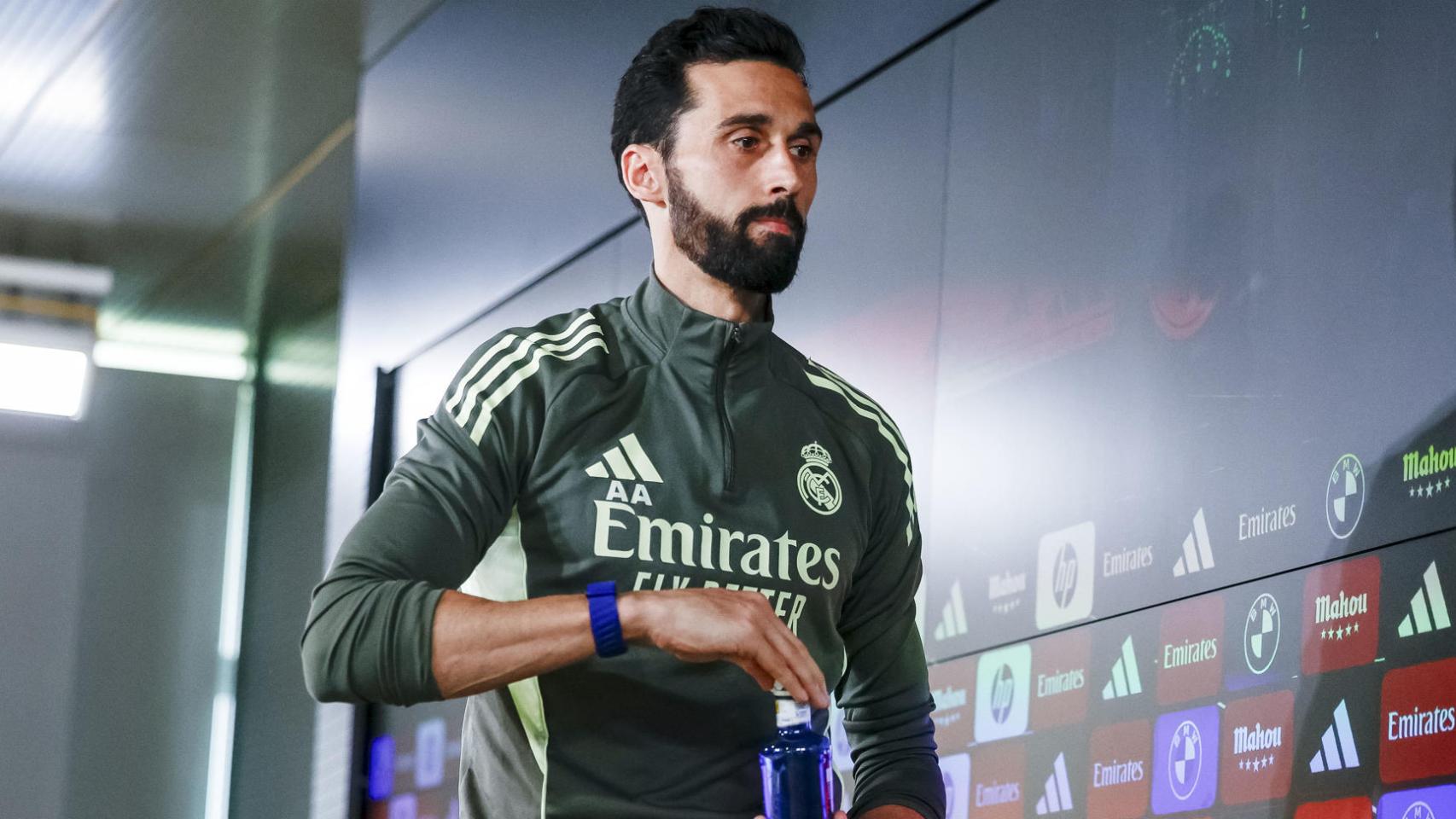 Arbeloa, en rueda de prensa