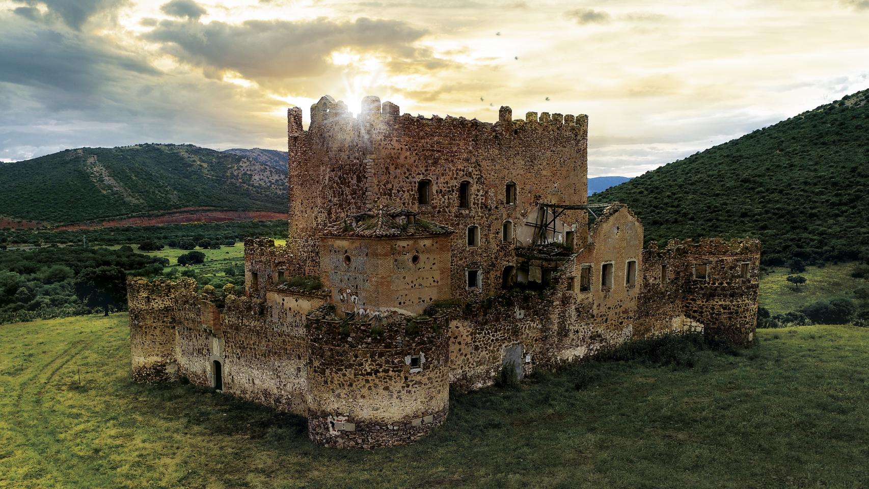 Castillo de Guadalerzas ubicado en Los Yébenes.