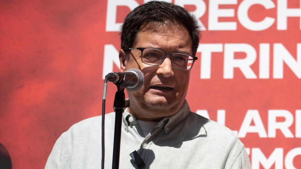 El ministro para la Transformación Digital, Óscar López, este viernes 1 de Mayo.