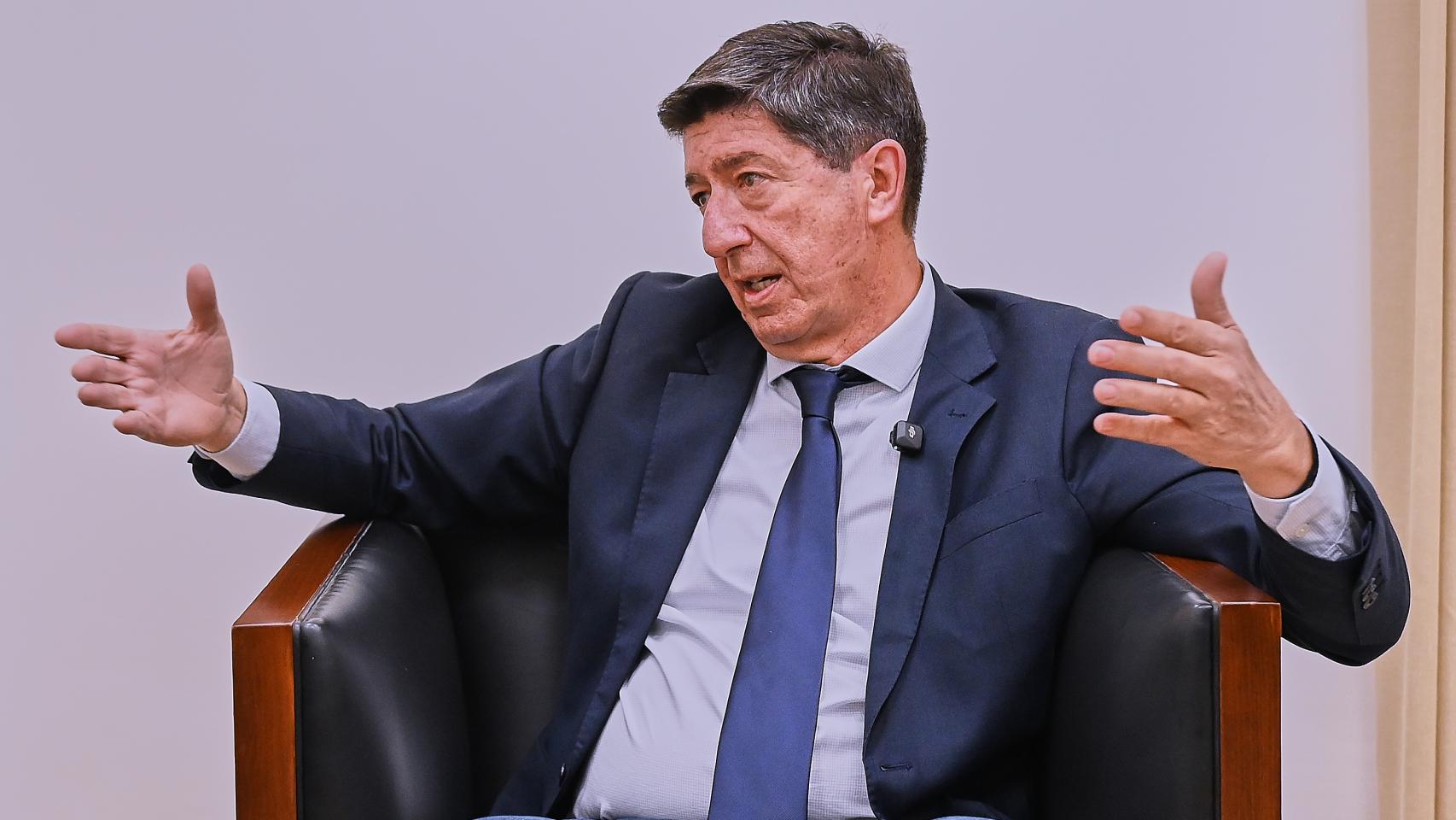 Juan Marín:  Juanma Moreno va a gobernar en solitario, como mucho llegará a algún acuerdo puntual en la legislatura 