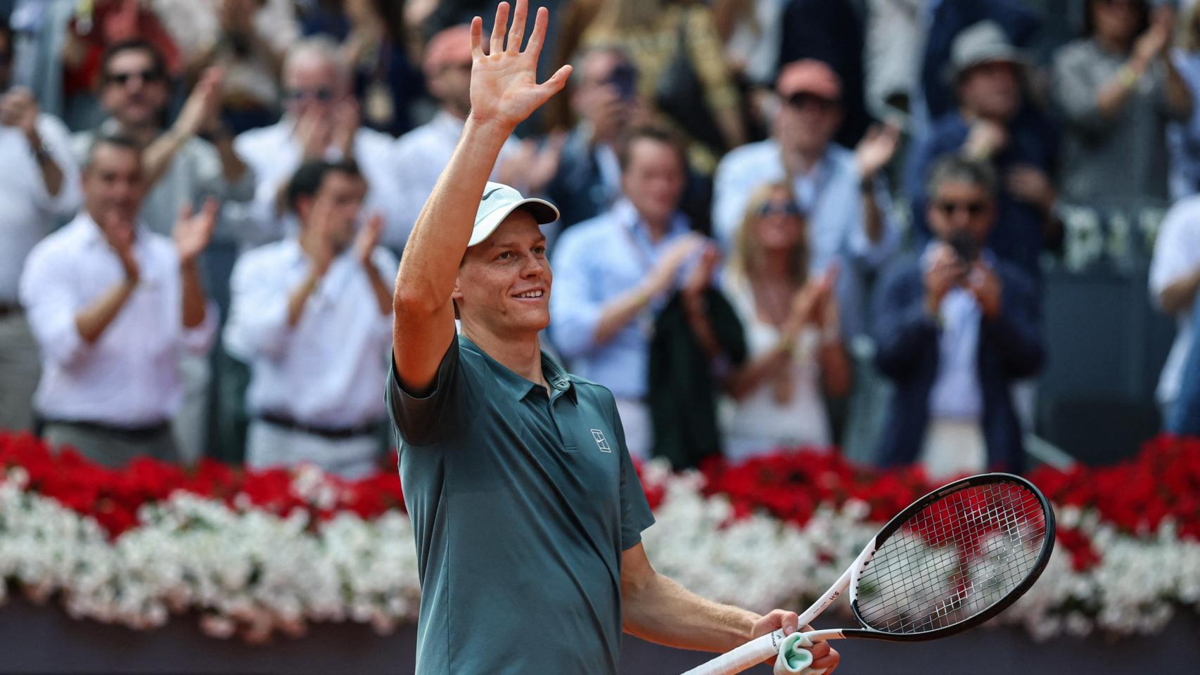 Solo Madrid y Zverev separan a Sinner de convertirse en el primer hombre que gana cinco Masters 1.000 seguidos