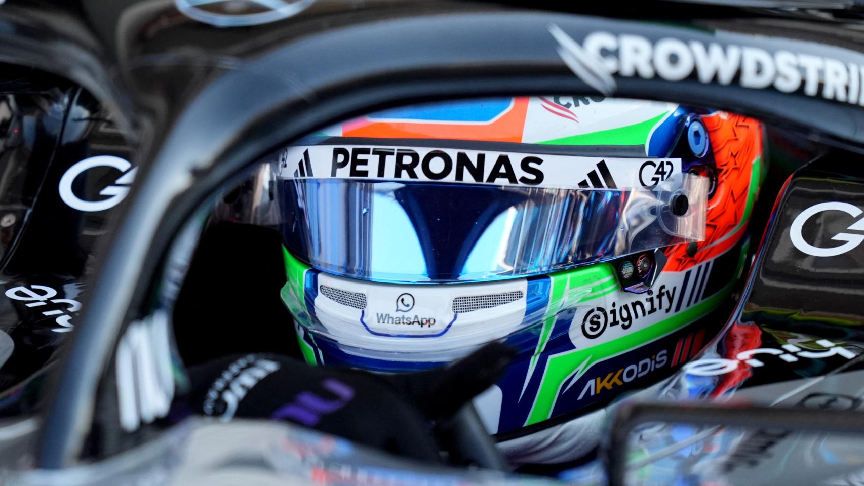 Antonelli, en la clasificación del GP de Miami.