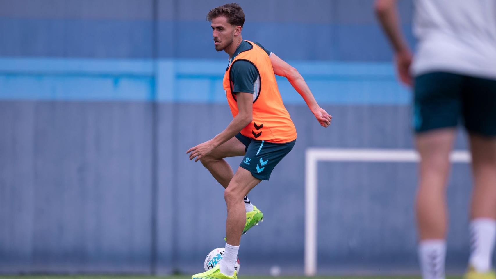 Adrián Niño, jugador del Málaga CF.
