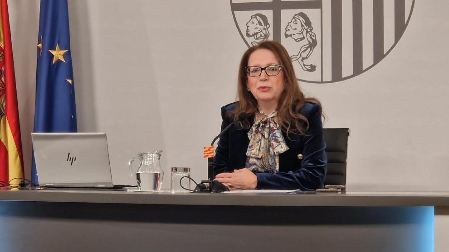 María Ángeles Rincón, en la presentación del Programa CLARA.