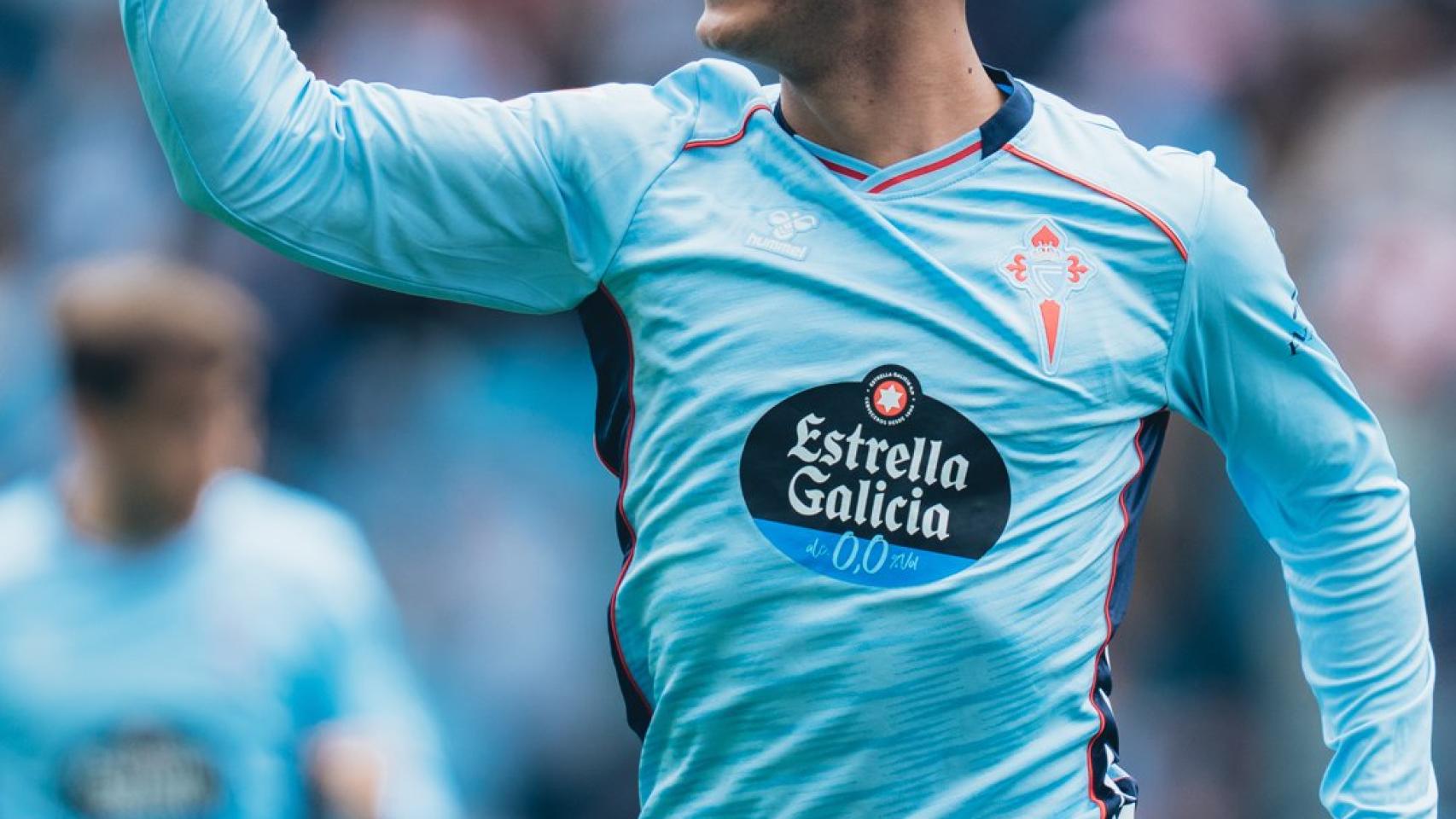 Hugo Álvarez, durante el Celta-Elche del 3 de mayo de 2026
