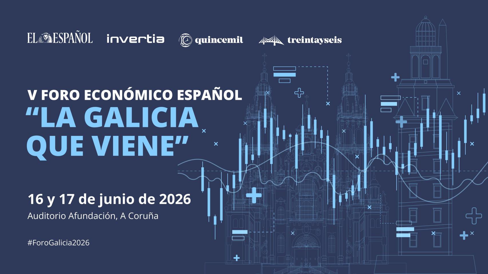 El foro tendrá lugar en el Auditorio Afundación de A Coruña los días 16 y 17 de junio