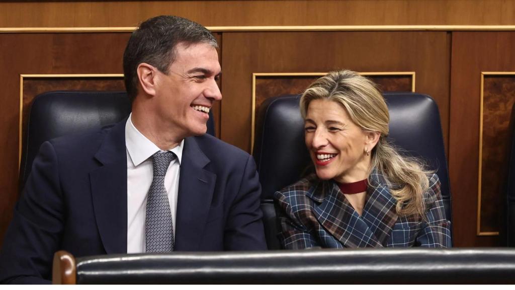 Pedro Sánchez y Yolanda Díaz.