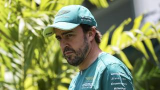Fernando Alonso en el GP de Miami