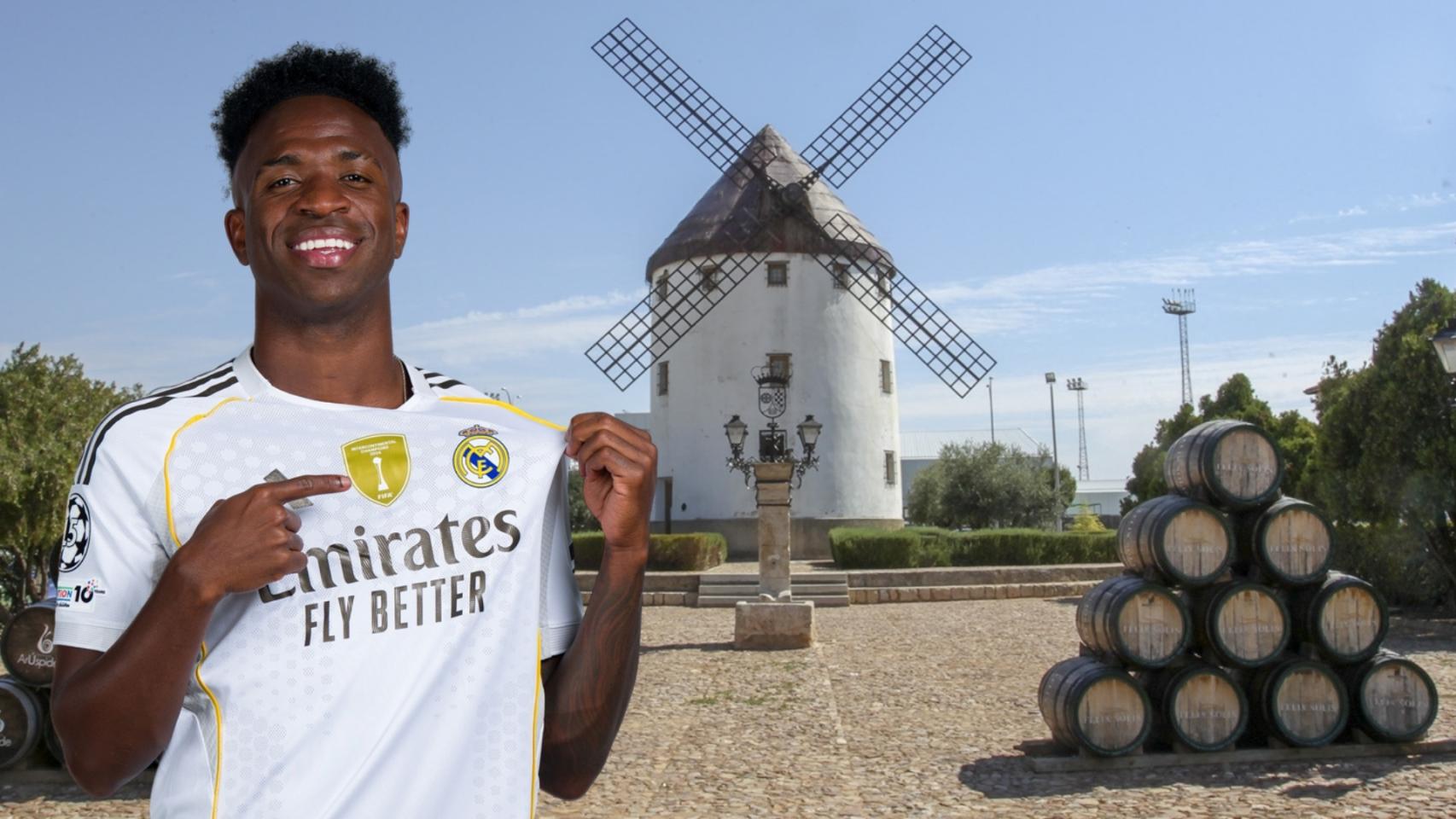 Vinícius Jr. y el Molino de Gregorio Prieto.